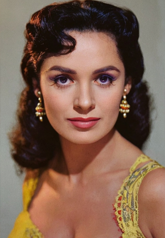 la foto dell'attrice Susan Cabot, la Wasp Woman del cinema di serie B americano degli anni Cinquanta