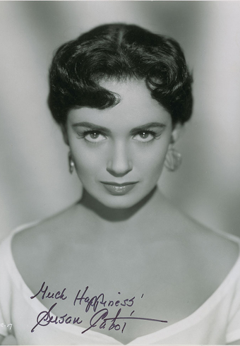 La foto dell'attrice Susan Cabot