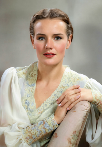 la foto dell'attrice Frances Farmer, la ribelle di Seattle internata negli anni Quaranta