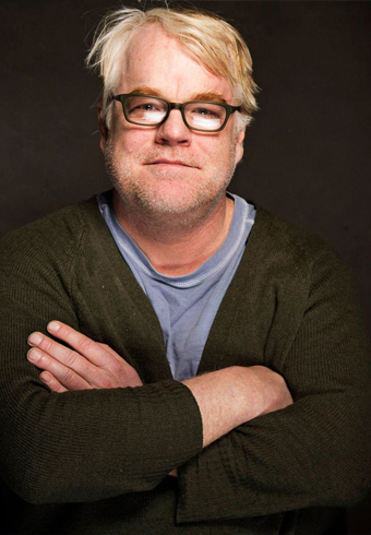 La foto dell'attore Philip Seymour Hoffman