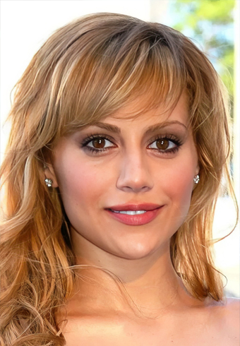 la foto dell'attrice Brittany Murphy, protagonista di Clueless nel ruolo di Tai e di 8 Mile accanto ad Eminem