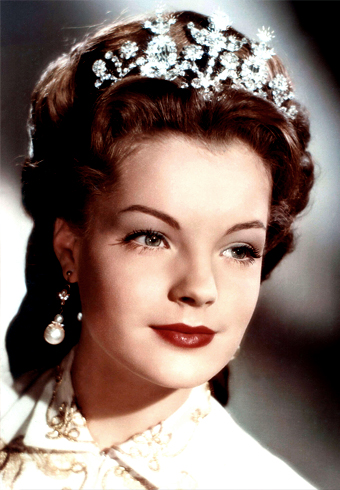 La foto dell'attrice Romy Schneider