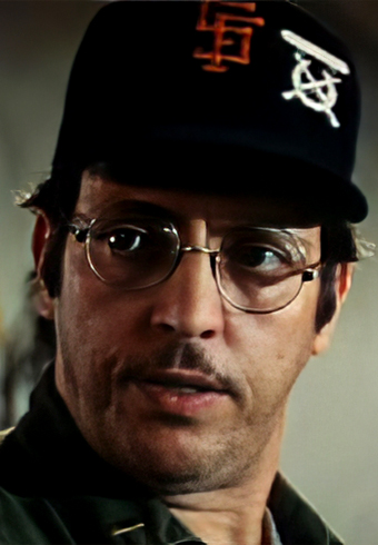 la foto dell'attore Joe Spinell, caratterista di The Godfather, Rocky e Maniac