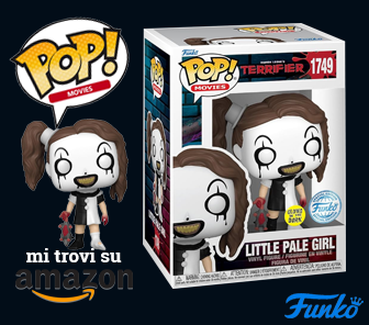funko pop di Terrifier, funko di Little Pale Girl, ragazza spaventosa del film Terrifier 2, Funko di Terrifier 2