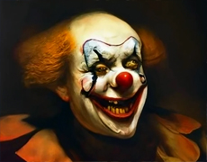 film su clown spaventosi, clown assassini al cinema, mostri clowneschi, clown horror