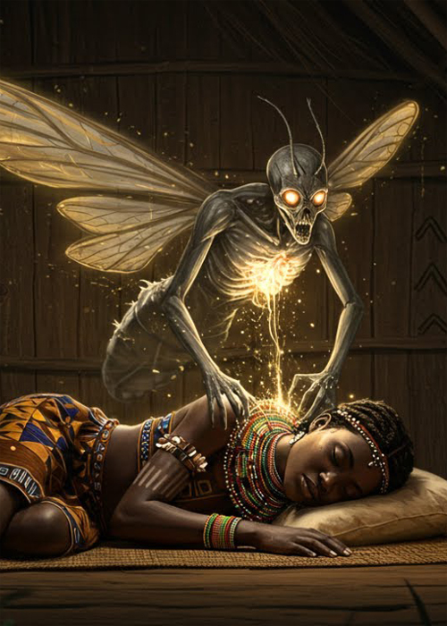 dove si parla del vampiro africano ADZE