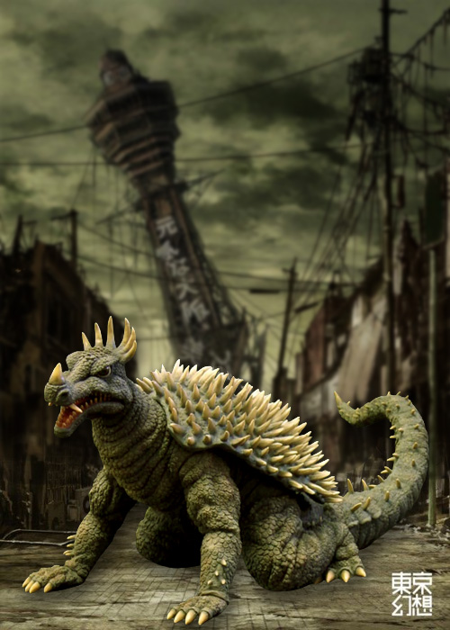 anguirus, kaiju del cinema giapponese
