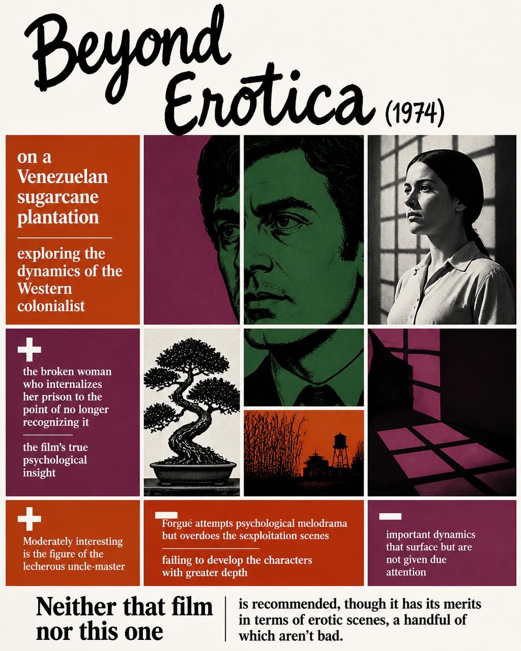 A concise, visual summary of a movie. In a nutshell, my review is a visual summary of the film Provocazione