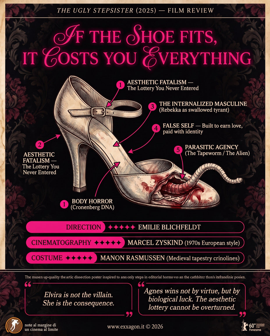 A concise, visual summary of a movie. In a nutshell, my review is a visual summary of the film Ugly Stepsister
