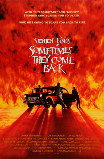 a volte ritornano, sometimes they come back, tom mcloughlin, film tratti da stephen king