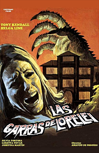 L'Abbraccio Mortale di Lorelei, recensione di l'Abbraccio Mortale di Lorelei, locandina Abbraccio Mortale di Lorelei