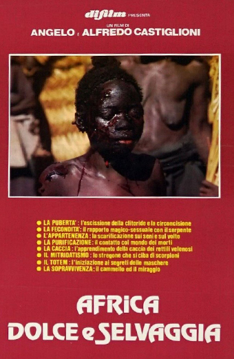 Africa dolce e selvaggia, Alfredo Castiglioni, mondo movie, mondo movie 1982