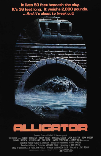 alligator 1980, alligator film, natural horror, allligator, horror con coccodrillo