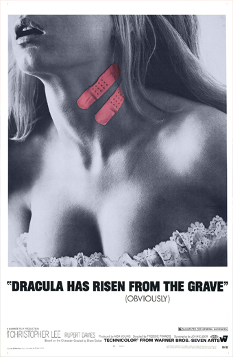le amanti di Dracula, Dracula has risen from the grave, 1968, Christopher Lee
