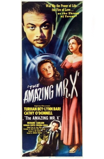 the Amazing Mr. X, film del 1948, film noir horror, Bernard Vorhaus, Turhan Bey