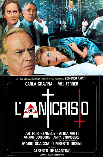 l'Anticristo, film Gravina, donna posseduta, film satanismo