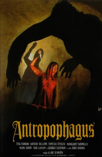 Antropophagus, 1980, Massaccesi film, Joe D'Amato film, cannibale massaccesi