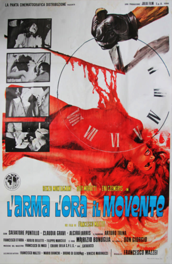giallo 1972, l'arma l'ora il movente, Franco Mazzei film, giallo all'italiana, spaghetti giallo