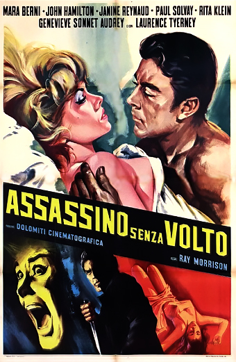 assassino senza volto, Angelo Dorigo, spaghetti giallo, giallo all'italiana