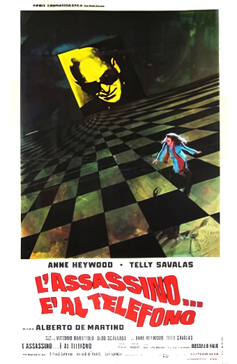 l'assassino è al telefono, Sergio Martino film, Telly Savalas film in italia, giallo all'italiana