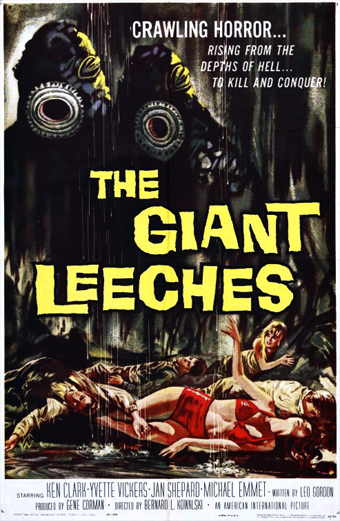 attack of the gian leeches, bernard Kowalski, animal horror, sanguisughe assassine, horror con animali