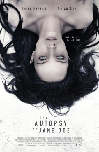 Autopsy film, Autopsy of Jane Doe, horror 2016, Emile Hirsch, Brian Cox horror