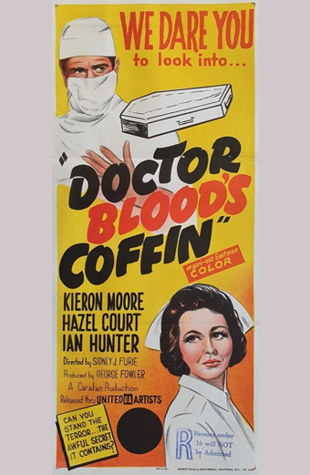 la Bara del dottor Sangue (1960), Doctor Blood's Coffin, Sidney J. Furie