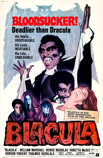 Blacula, dracula nero, blackploitation, vampire movie, William Crain