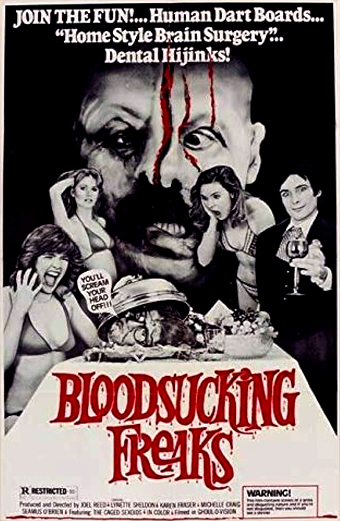 Bloodsucking freaks, the incredible torture show, Joel Reed, exploitation