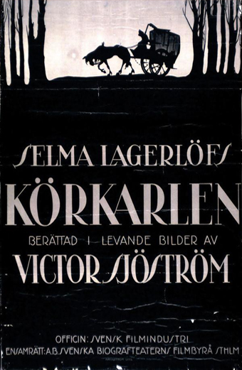 il Carretto fantasma, Korkarlen, Sjostrom, film del 1921