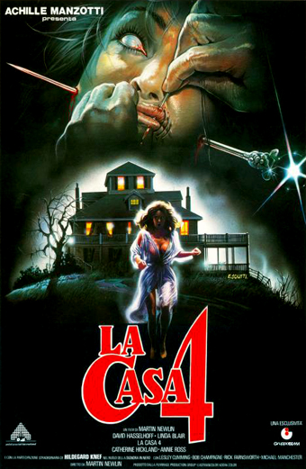 la casa 4 witchcraft, Fabrizio Laurenti, Martin Newlin, David Hasselhoff horror