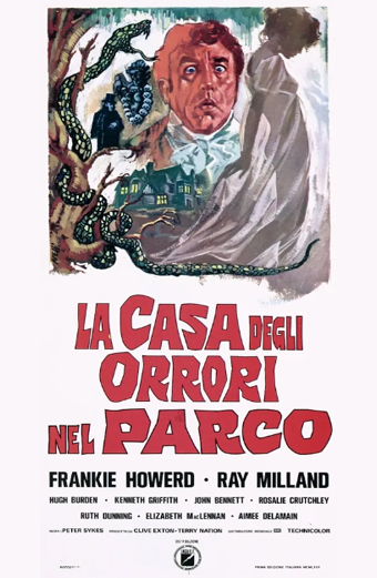 la Casa degli orrori nel parco, The house in Nightmare park, Peter Sykes