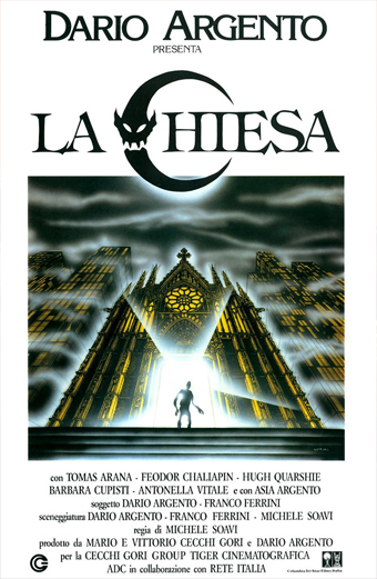 la Chiesa (1989) di Michele Soavi, la Chiesa (1989) di Dario Argento