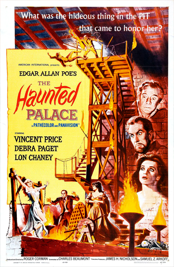 la Città dei mostri, the haunted palace, Roger Corman, Debra Paget