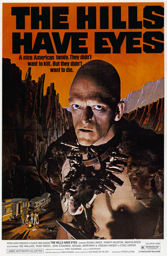 le Colline hanno gli occhi, Wes Craven, Russ Grieve, Pluto horror