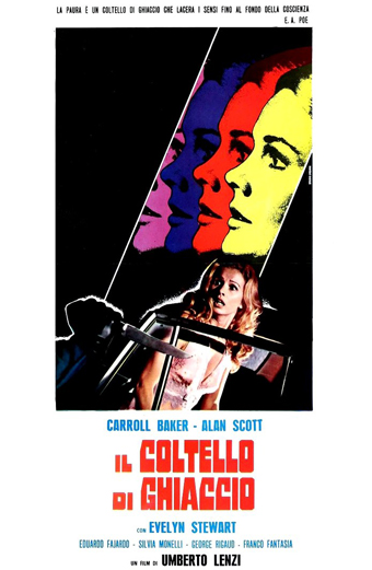 il Coltello di ghiaccio, Umberto Lenzi, Carrol Backer, George Rigaud, spaghetti giallo