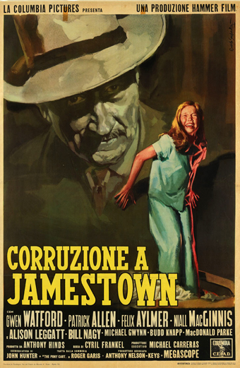 Corruzione a Jamestown film recensione film di Cyril Frankel del 1960, un film della Hammer