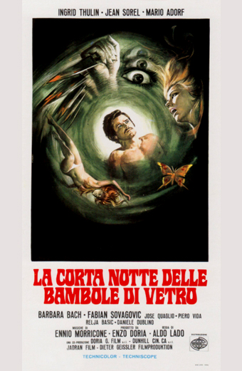 la Corta notte delle bambole di vetro, Aldo Lado, Jean Sorel