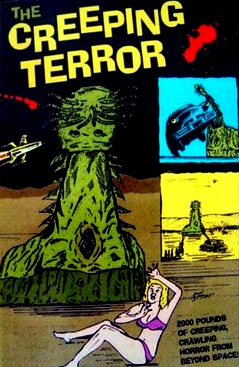 the Creeping Terror, Vic Savage, Arthur Nelson White, Shannon O'Neil, Z-movie