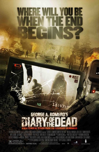 le Cronache dei morti viventi, Diary of the dead, George Andrew Romero, zombi movie