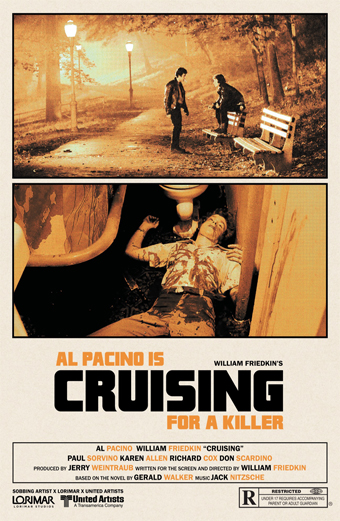 locandina del film Cruising con Al Pacino