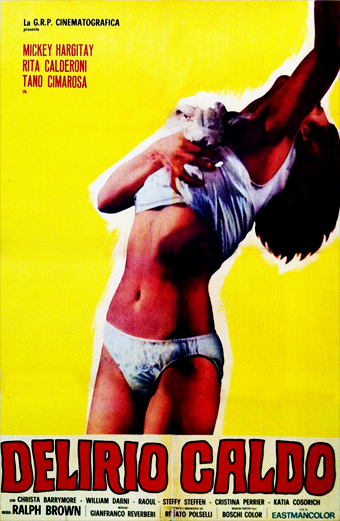 Delirio caldo, Renato Polselli, Ralph Brown film, film con Rita Calderoli