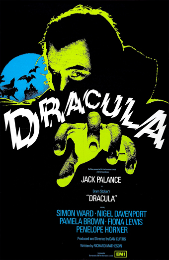 Il Demone Nero (1973) — locandina del film horror di Dan Curtis: Dracula, il principe delle tenebre, torna a reclamare la sua vittima