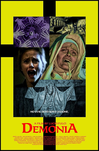 Demonia, horror di Lucio Fulci attrice Meg Register