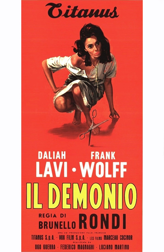 il Demonio film del 63, Brunello Rondi film, film con Dalilah Lavi, horror del 1963