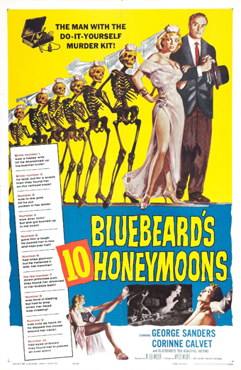 dieci lune di miele di barbablù, Bluebeard's Ten Honeymoons, recensione exxagon
