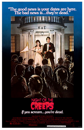 Dimensione terrore, Night of the Creeps, Fred Dekker, Jason Lively, Jill Whitlow