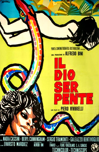 il Dio serpente, Piero Vivarelli, Beryl Cunningham