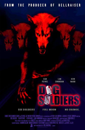 Dog Soldiers, Neil Marshall, film sui licantropi, uomini lupo, horror con soldati