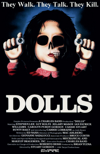 Dolls 1986, Bambole 1986, Stuart Gordon film, Carrie Loraine
